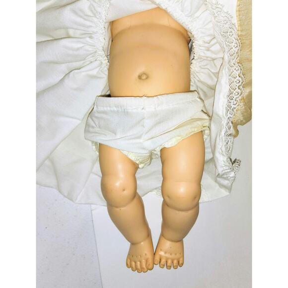 16" 1960 Madame Alexander Brown Eyed All Vinyl Baby Doll - Picture 7 of 13